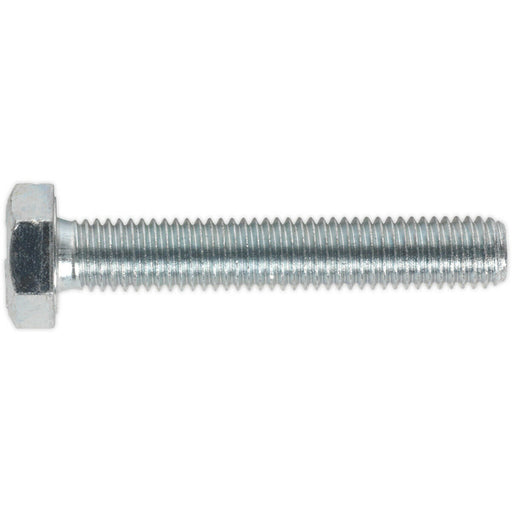 25 PACK HT Setscrew - M10 x 60mm - Grade 8.8 Zinc - Fully Threaded - DIN 933 Loops