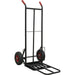 300kg Heavy Duty Folding Sack Truck & SOLID PU Tyres - Extra Deep Box Shelf Loops