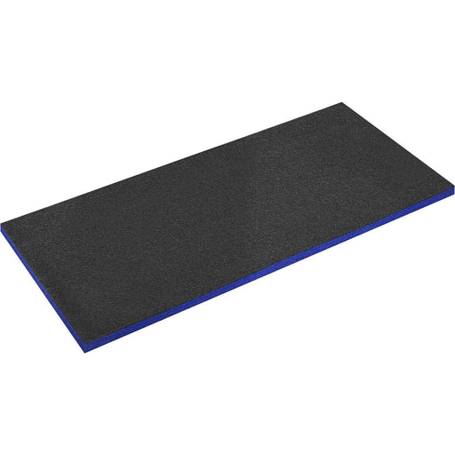 1200 x 550 x 30mm BLUE Easy Peel / Cut Shadow Foam - Tool Chest / Flight Case Loops