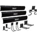 Multipurpose Wall Mounted Storage Hook Set - Garage Ladder Garden Tools Bracket Loops