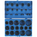 407 Piece Rubber O-Ring Assortment - Imperial Sizing - Nitrile Rubber - 32 Sizes Loops