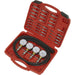 Mini-Type Vacuum Carburettor Synchronizer - 4 Mini Gauges - 900mm Delivery Tubes Loops