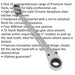 4-in-1 Double Ended Reversible Ratchet Ring Spanner - Slim Handled Metric Wrench Loops