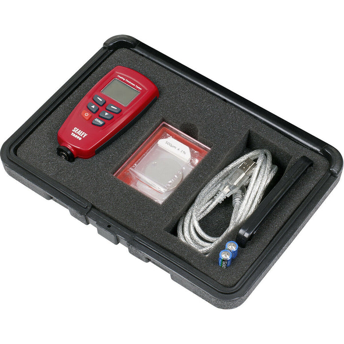 Car Paint Thickness Gauge - Bodyshop Tool - USB Interface - Battery Operated Loops