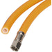 High-Visibility Hybrid Air Hose with 1/4 Inch BSP Unions - 5 Metres - 8mm Bore Loops