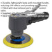 150mm AIR Random Orbital Sander - 1/4" BSP - Variable Speed Hook & Loop Pad Loops