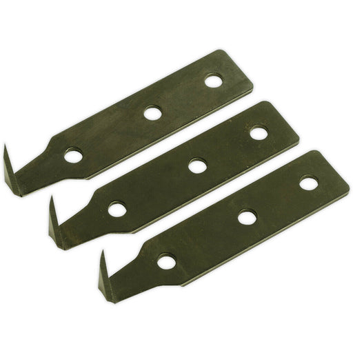 3 PACK Windscreen Removal Tool Blade - 25mm - For Use With ys00972 Removal Tool Loops