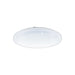 Wall Flush Ceiling Light White Shade White Plastic Crystal Effect LED 33.5W Loops