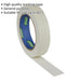 General Purpose Masking Tape - 24mm x 50m - Decorating Straight Edging Roll Loops