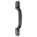 Forged Iron Hotbed Pull Handle 132 x 16mm Black Antique Door Handle Loops