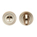 Thumbturn Lock And Release Handle Concealed Fix 50mm Dia Satin Nickel Loops