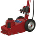 Air Operated Trolley Jack - 20 Tonne Capacity - Single Stage - 548mm Max Height Loops