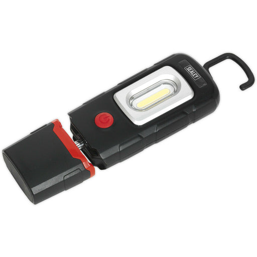 Rechargeable Inspection Light - 3W COB & 1W SMD LED - Lithium-Polymer - 360° Loops