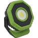 Rechargeable Pocket Floodlight - 360 Degree Swivel - 14W COB LED - Green Loops