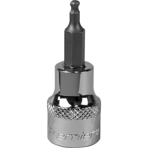 3mm Ball-End Hex Socket Bit - 3/8" Square Drive - Chrome Vanadium Wrench Socket Loops