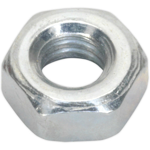 100 PACK - Steel Finished Hex Nut - M4- 0.7mm Pitch - Manufactured to DIN 934 Loops