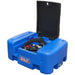 200L Portable AdBlue Tank - 12V Electric Pump - Automatic Fuel Nozzle - HDPE Loops