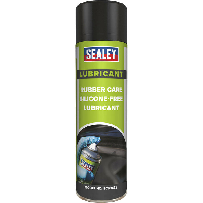 500ml Rubber Care Silicone-Free Lubricant - Maintains Rubber Seals - Aerosol Loops