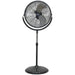 Industrial 20" Pedestal Fan - 3 Speed Settings - High Velocity - Fully Guarded Loops