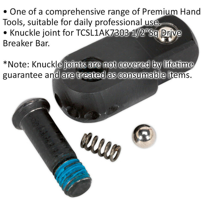 Replacement 1/2" Sq Drive Knuckle Joint for ys01784 Breaker Bar Loops