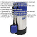 Submersible Stainless Steel Water Pump - 92L/Min - 40m Head - Automatic Cut-Out Loops