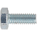 50 PACK HT Setscrew - M4 x 16mm - Grade 8.8 Zinc - Fully Threaded - DIN 933 Loops