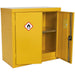 Hazardous Substance Cabinet - 900 x 460 x 900mm - Two Door - 2 Point Key Lock Loops