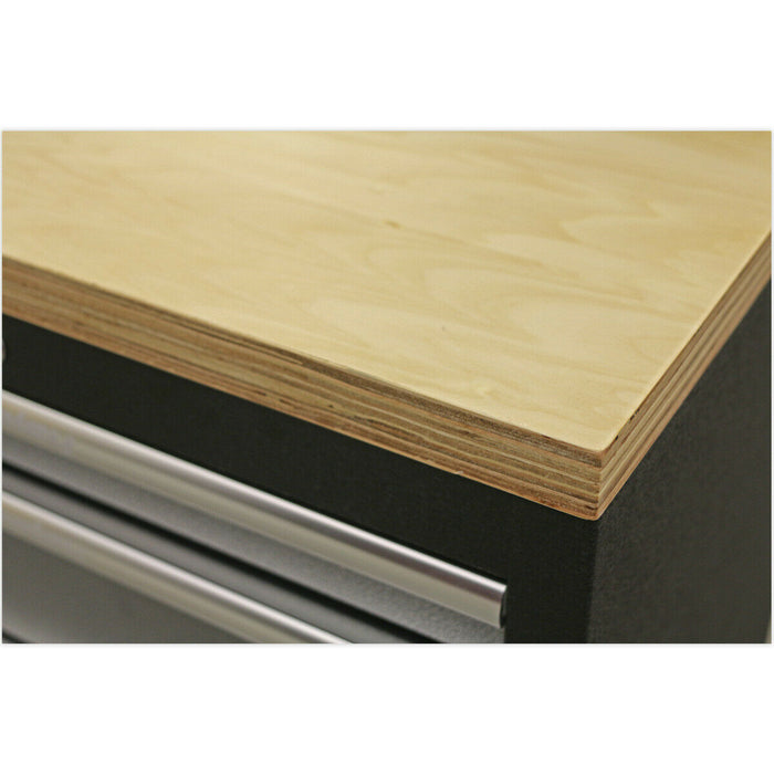 2040mm Pressed Wood Worktop for ys02633 ys02634 ys02639 & ys02641 Cabinets Loops