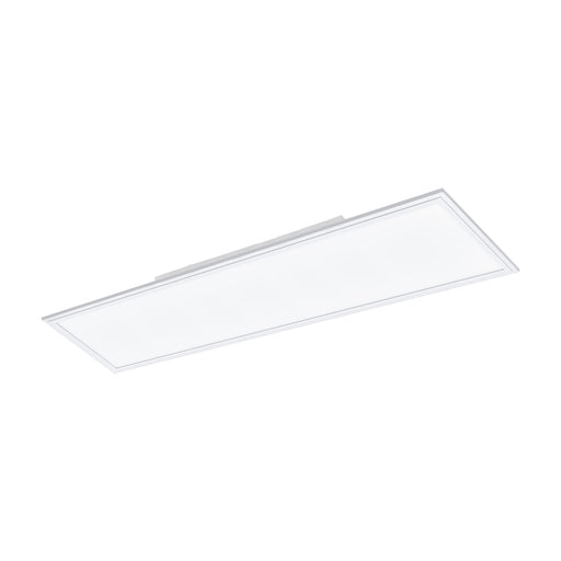 Wall / Ceiling Light White Aluminium 1200mm x 300mm Panel 40W LED 4000K Loops