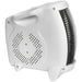 2000W Fan Heater - 2 Heat Settings - Thermostat Control - Composite Case Loops