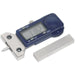 Digital Tyre Tread Depth Gauge - Hardened Stainless Steel - Metric & Imperial Loops