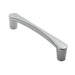 Curved D Shape Pull Handle 181 x 20mm 160mm Fixing Centres Polished Chrome Loops