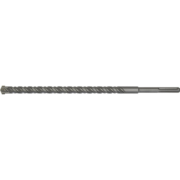 28 x 570mm SDS Max Drill Bit - Fully Hardened & Ground - Masonry Drilling Loops