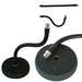 32cm Flexible Desktop Gooseneck Microphone Stand 3/8" Mic Thread Clip Mount Loops