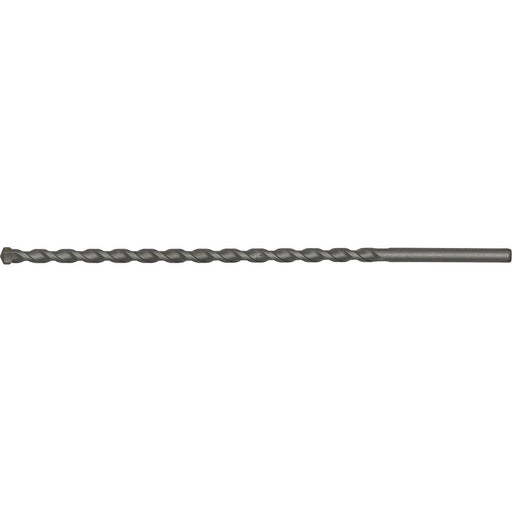 10 x 300mm Rotary Impact Drill Bit - Straight Shank - Masonry Material Drill Loops