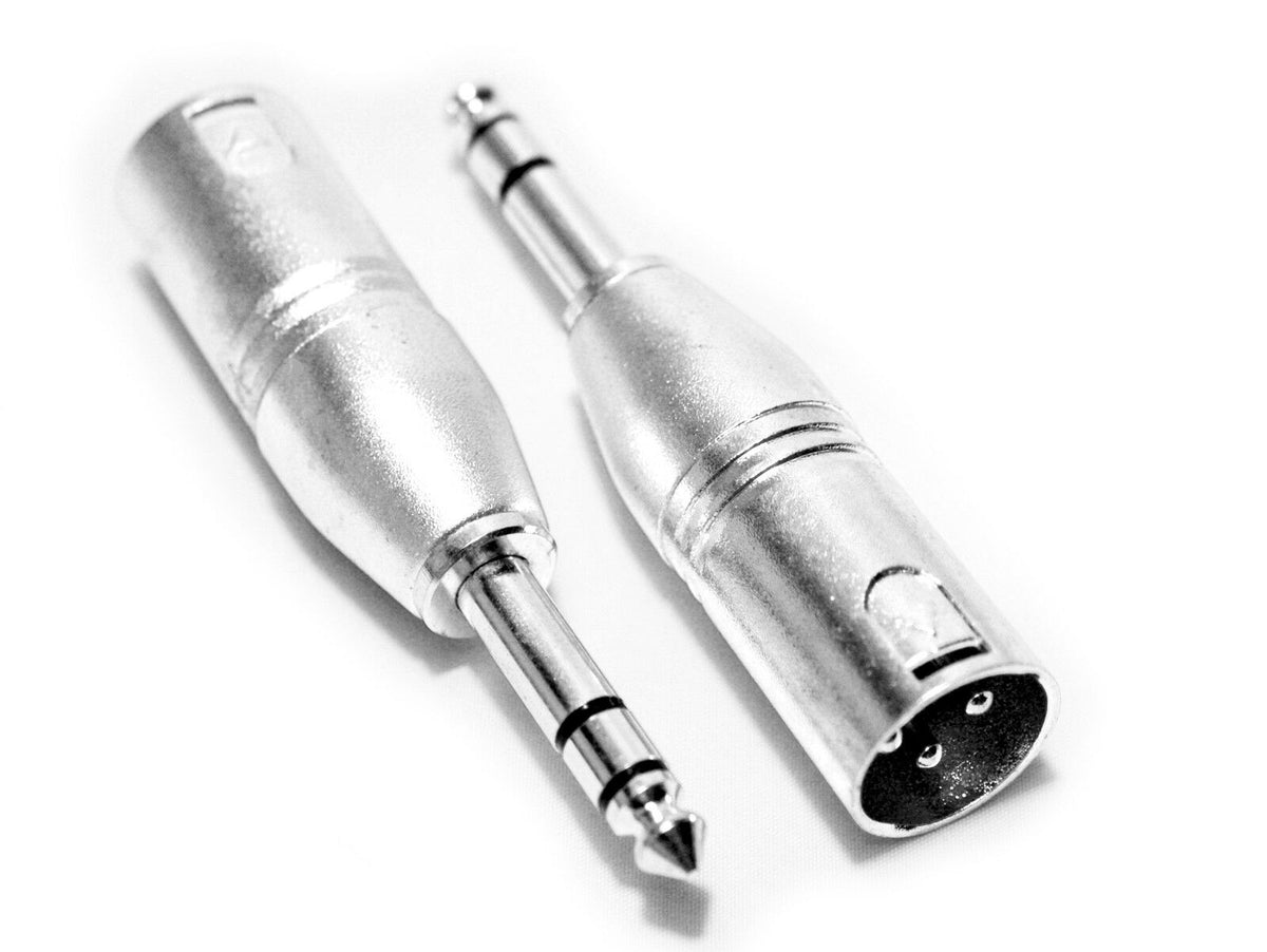 0.3m XLR 3Pin Macho a 6.35mm Hembra Estéreo Jack Audio Cable Adaptador 0.3m XLR 3Pin Macho a 6.35mm Hembra Estéreo Jack Audio Cable Adaptador
