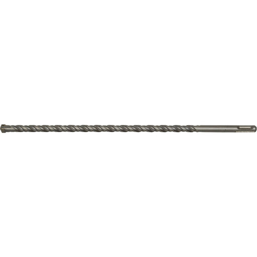 10 x 360mm SDS Plus Drill Bit - Fully Hardened & Ground - Smooth Drilling Loops