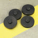 4 PACK Compressor Anti-Vibration Rubber Feet - Reduces Noise & Prevents Damage Loops