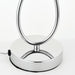 Touch On/Off Table Lamp Chrome & Smoke Mirror Glass Shade Pretty Bedside Light Loops