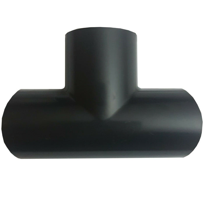 50mm x 25mm Black Clip Over 2 Way T Splitter Trunking Adapter Wall Conduit AV TV Loops