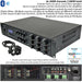 1200W Loud Bluetooth Sound System 12x 100W Slim Ceiling Speaker 6 Zone Amplifier