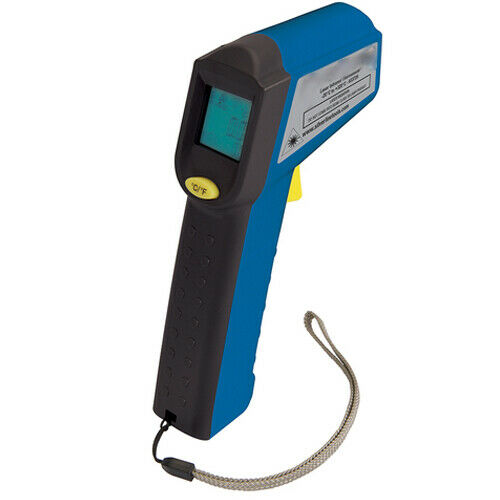 Laser Infrared Thermometer 20°C to +320°C Backlit LCD Celsius & Farenheit Loops