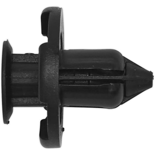 20 PACK Black Push Rivet Trim Clip - 20mm x 22mm - Suitable for Nissan Vehicles Loops