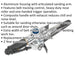20 x 520mm Detail AIR Belt Sander - 1/4" BSP - PREMIUM Garage Slim Grinding Kit Loops