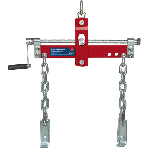 Load Sling Adjuster with Ball Bearings - 680kg Weight Limit - 340mm Sling Span Loops