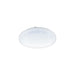 Wall Flush Ceiling Light White Shade White Plastic Crystal Effect LED 17.3W Loops