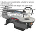 Variable Speed Scroll Saw with 406mm Throat - 120W Motor - Cast Round Table Loops