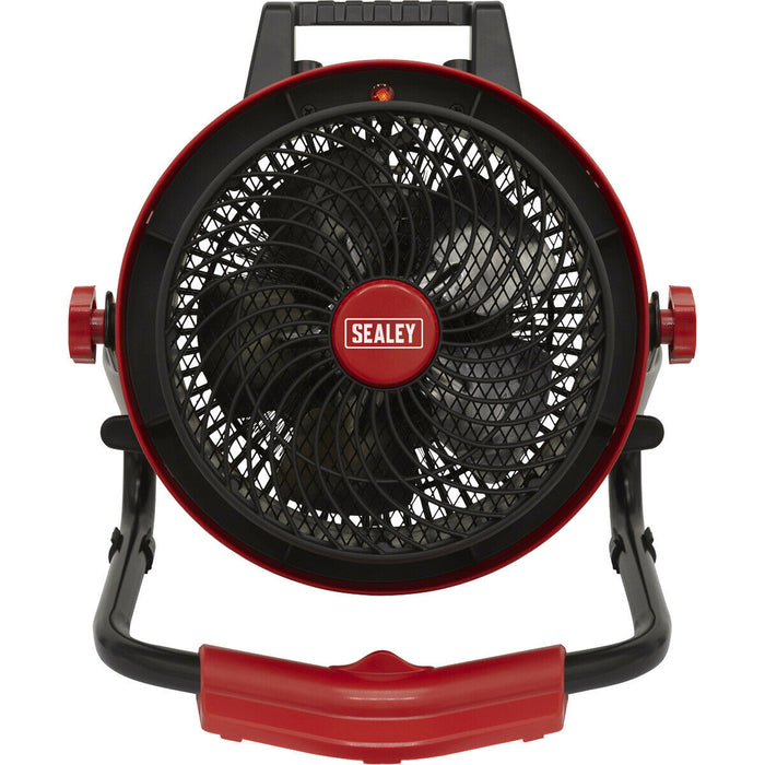 3000W Industrial Fan Heater - Fan Only Mode - Two Heat Settings - Portable Loops