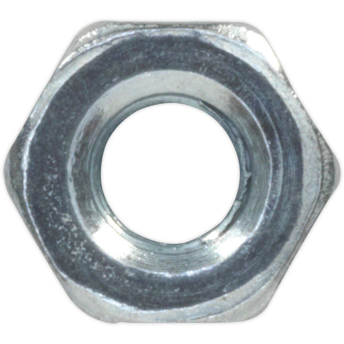 100 PACK - Steel Finished Hex Nut - M3 - 0.5mm Pitch - Manufactured to DIN 934 Loops