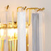 3 Lamp Ceiling & 2x Matching Wall Light Pack Small Brass Pendant Acrylic Shade Loops